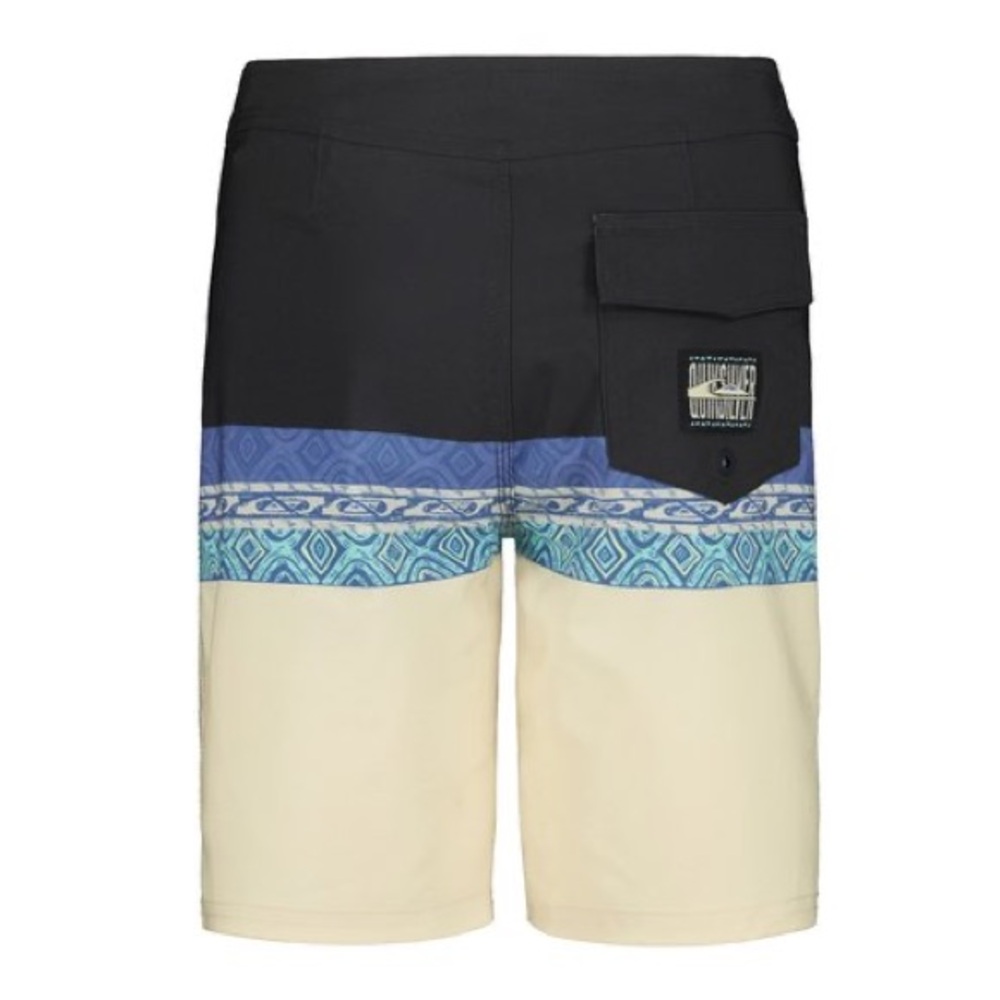 QUICKSILVER Surfsilk Global Heat SWIM Board Shorts, size 26- boys 12 NWT - Picture 3 of 8